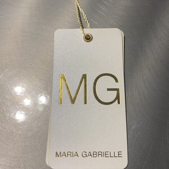 Maria Gabrielle Paisley Print Stretch Jersey Tunic NWT - Picture 9 of 9